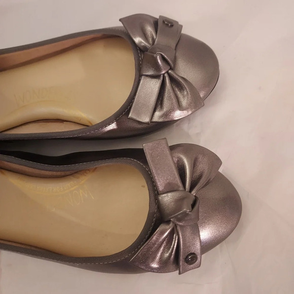 Circus by Sam Edelman Sterling Silver Connie Ballet Flat in Size 6.5 M - Picture 9 of 11